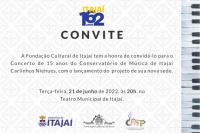 Concerto comemora os 15 anos do Conservatrio de Msica de Itaja