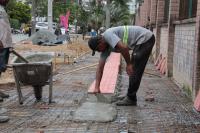Inicia nova etapa das obras de reurbanizao na Praia Brava 