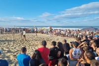 Praia Brava recebe competio do Circuito Catarinense de Futevlei