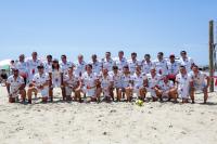 Mais de 200 atletas disputaram o Circuito Catarinense de Futevlei na Praia Brava
