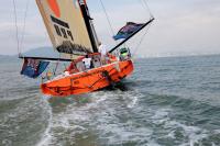 Manh de quarta  marcada pela chegada de dois veleiros da Transat Jacques Vabre