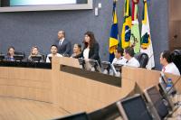 Desenvolvimento Social Realiza Audincia Publica e apresenta Plano Decenal Municipal De Atendimento Socioeducativo de Itaja.