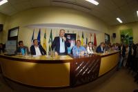 Itaja recebe o governador Raimundo Colombo para discutir recursos do Fundam