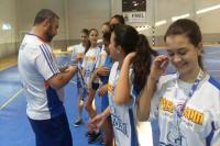 Escola Bsica Maria Jos Hlse e  Centro Educacional Cacildo Romagnani so campees no handebol feminino nos Jogos Escolares do Municpio