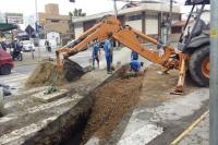 Obras de drenagem beneficiam moradores da Rua Bom Retiro, no So Vicente