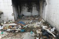 Municpio faz limpeza emergencial contra dengue em posto de combustvel abandonado