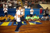 Arquibancadas lotadas e animao marcam a Abertura dos Jogos Escolares de Itaja 