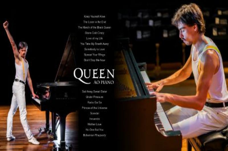 Teatro Municipal recebe o espetáculo Queen ao Piano nesta quinta-feira (29)