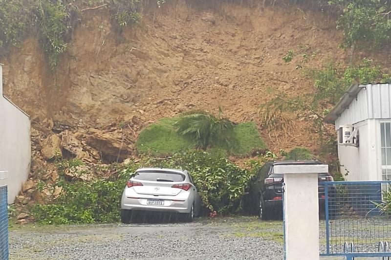 Unidades de Saúde de Itajaí têm atendimentos afetados devido às fortes chuvas
