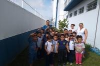 Escola Maria Jos Hulse Peixoto recebe plantio de rvores e construo de horta