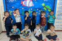 Centro de Educao Infantil recebe visita de instrutores de Libras