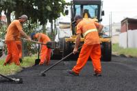 Santa Regina recebe melhorias na drenagem e pavimentao