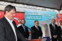 Inaugurao do bero 4 garante plena operao para o Porto de Itaja