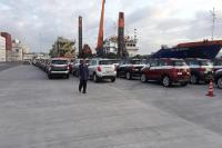 Porto de Itaja recebe mais de 1,2 mil veculos importados em nova atracao
