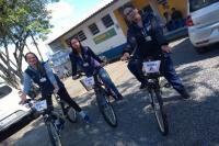 Bicicletas vo auxiliar agentes comunitrios de sade nas visitas domiciliares