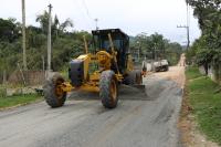 Rua da Itaipava recebe drenagem e pavimentao completa