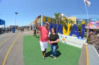 Novo letreiro turístico de Itajaí faz sucesso na Marejada