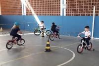 Escola Municipal de Itaja incentiva uso da bicicleta como meio de transporte sustentvel