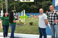 Espao verde  inaugurado no CEI Augusto Bento, na Itaipava
