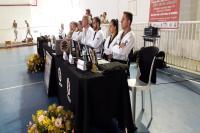 Atletas de taekwondo de Itaja participam de exame e graduao de faixa