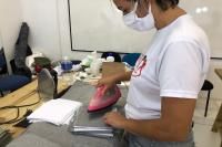 Coronavrus: Feapi produz 600 mscaras por semana para distribuio gratuita  populao