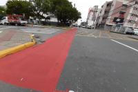 Utilidade pblica: Rua Uruguai recebe ciclofaixa