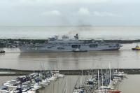 Porto de Itaja recebe maior embarcao da Marinha do Brasil e da Amrica Latina