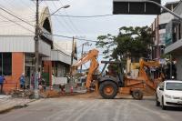 Modificaes no trnsito priorizam andamento de obras no Centro de Itaja
