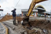Modificaes no trnsito priorizam andamento de obras no Centro de Itaja