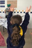 Professoras de ingls fazem Festival de Panquecas para ensinar novas palavras