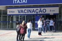 Itajaí mantém alta taxa de adesão à segunda dose da vacina contra Covid-19