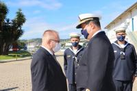 Prefeito de Itaja recebe honraria da Marinha do Brasil
