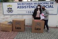 Assistncia Social recebe doao de cobertores para famlias em vulnerabilidade