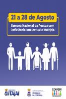 Itaja promove Semana da Pessoa com Deficincia Intelectual e Mltipla