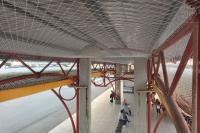 Município instala redes de proteção no telhado do Terminal Urbano do Cordeiros