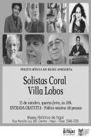 Projeto Msica no Museu apresenta solistas do Coral Villa Lobos