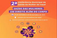 Conferncia Municipal de Sade da Mulher inicia nesta quarta-feira (27)