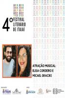 Lançamento do 4º Festival Literário de Itajaí ocorre nesta quinta-feira (18)