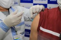 Vacinao contra Covid-19 segue disponvel nas unidades de sade e Centreventos