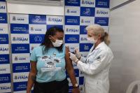 Dia D de Vacinao movimenta Centreventos de Itaja