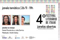 Abertura do Festival Literário de Itajaí terá painel com escritores indígenas, contação de história e sarau