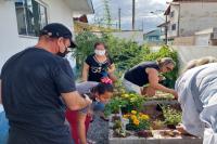 Unidade Básica de Saúde do Costa Cavalcante reinaugura horta comunitária