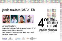 Confira as atividades on-line do 4 Festival Literrio desta quinta (02) e sexta-feira (03)