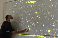 Escola Bsica Hulse Peixoto promove palestra com astrofsico que j trabalhou na NASA