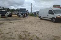 Defesa Civil realiza oitava fiscalização do transporte de produtos perigosos em Itajaí