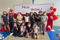 Unidades de ensino de Itajaí entram no clima natalino e promovem atividades alusivas