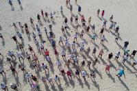 Itajaí Ativo encerra as atividades de 2021 com música e exercícios na Praia do Atalaia