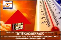 Defesa Civil de Itajaí alerta para forte onda de calor