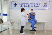 Itaja completa um ano de vacinao contra Covid-19 com mais de 86% da populao imunizada