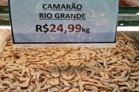 Mercado do Peixe faz promoção de Camarão Rio Grande